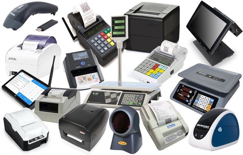 Monoblok kassa aparat pos tizim skaner chek printer orbit programma