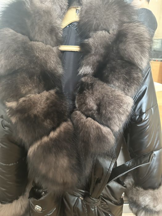 Яке шушляк с естествен кафяв косъм