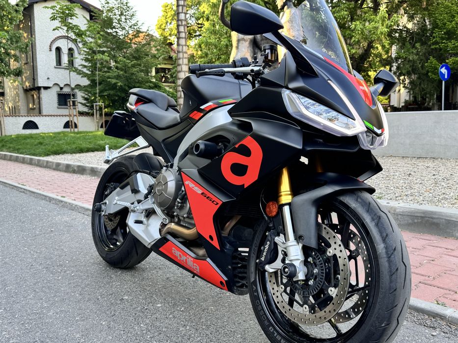 Aprilia RS660 2023 | Accesorii premium | 5115 km