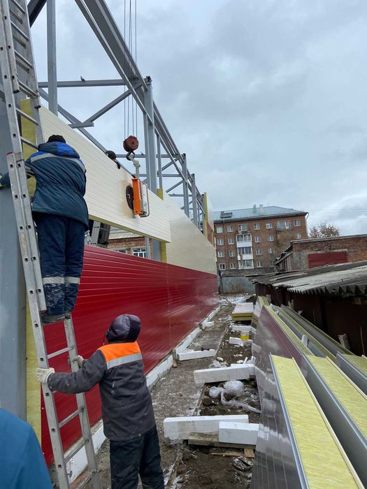 Сэндвич-панели кровельные и стеновые от производителя