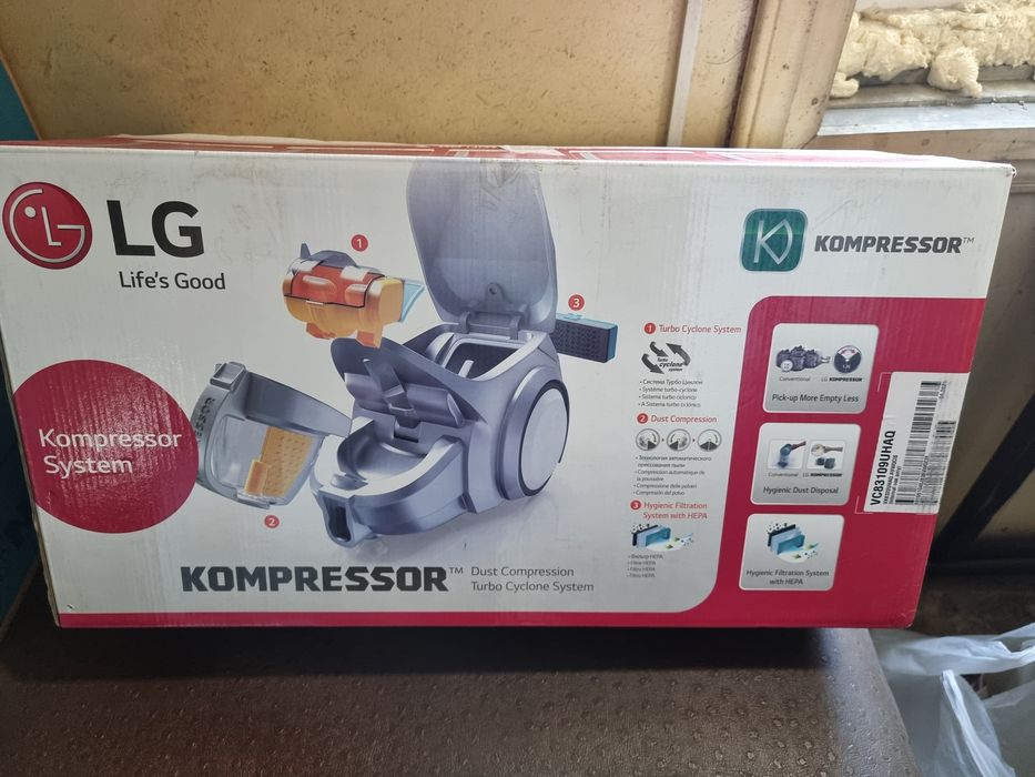 Продам пылесос LG VC-83109UHAQ