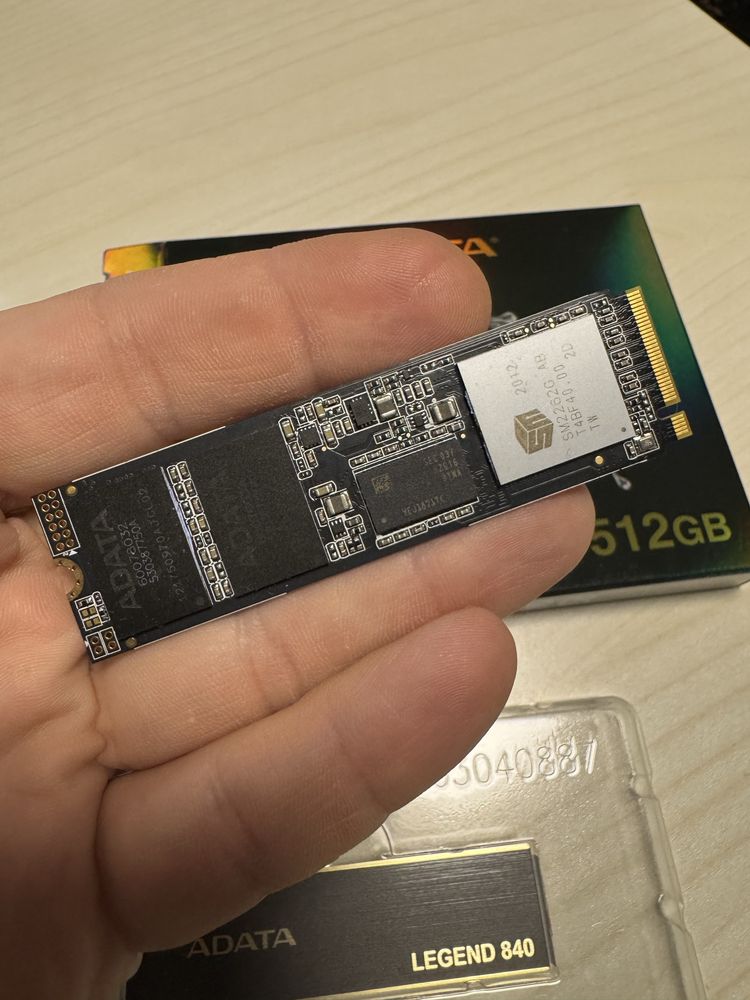 SSD ADATA LEGEND 840, 512GB, NVMe, M.2 PCIe Gen4 x4 NVMe 1.4