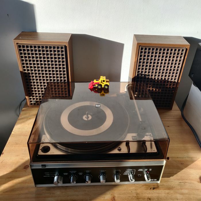 Pick up/amplificator/boxe Dual HS 130-full automatic-