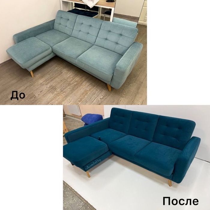 Перетяжка и обивка мягкой мебели