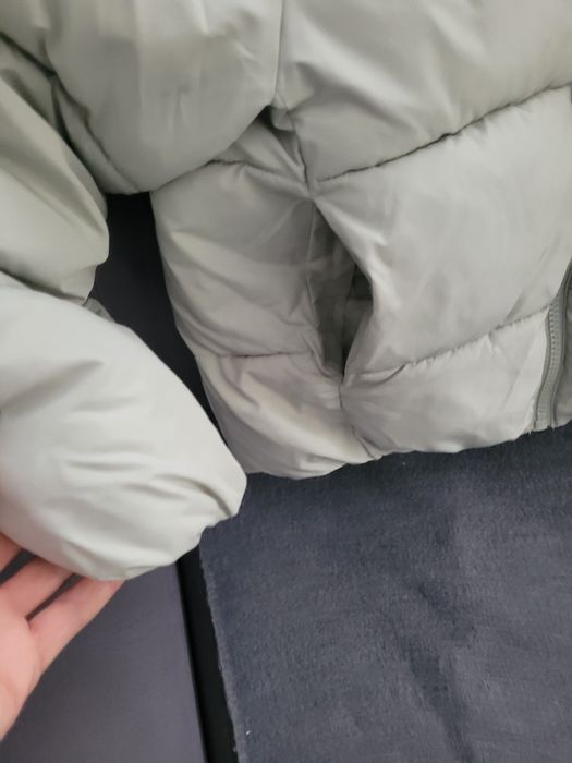 Яке Zara  бледо зелено с качулка