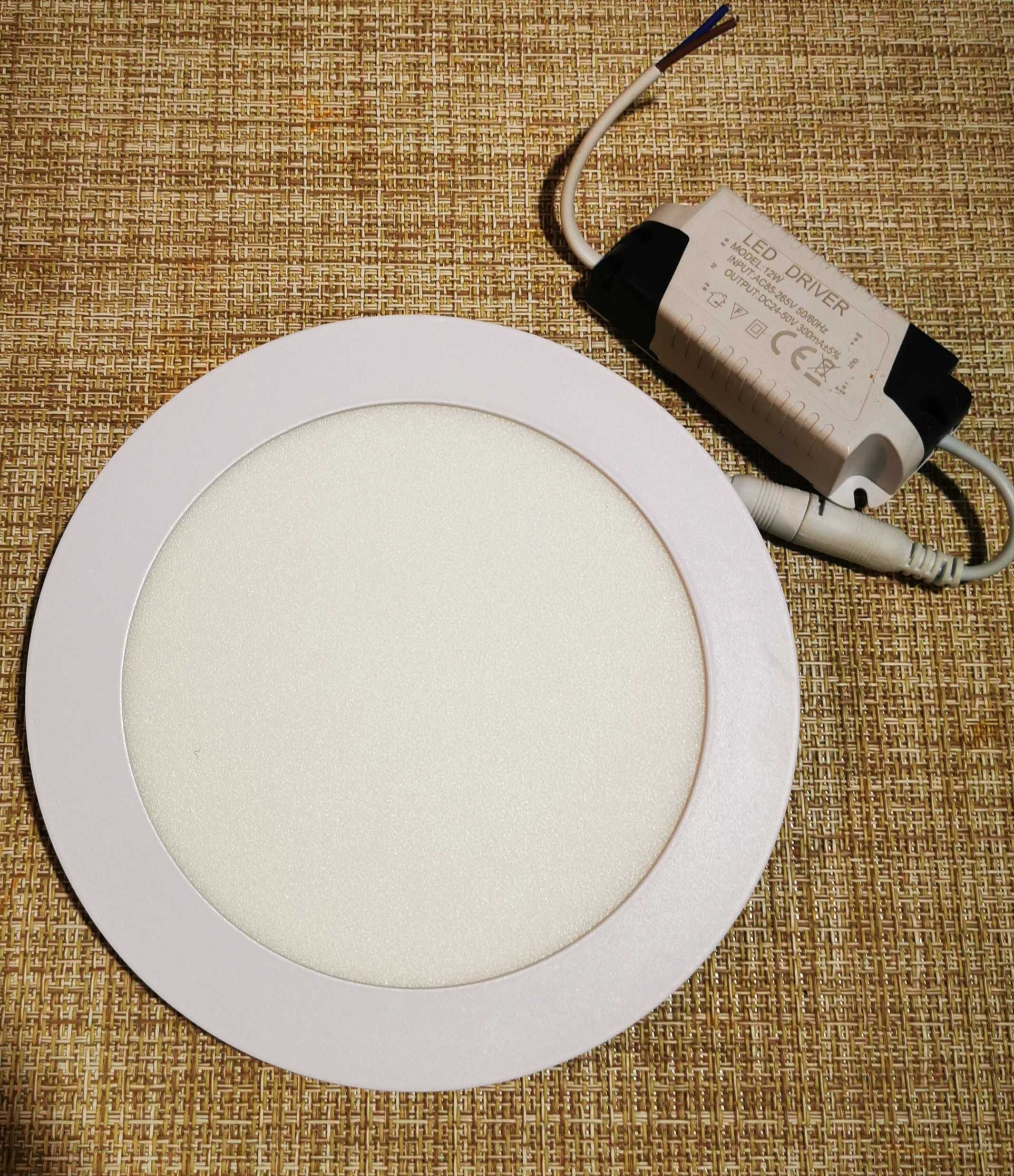 Spot Led Slim Ø170, 12W=75W, 2700K, lumina calda