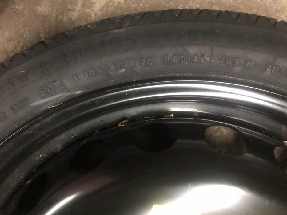 roata rezerva slim subtire 20” 19”kit pana audi a7,a5,A4 A6 a8 B8 ,b9