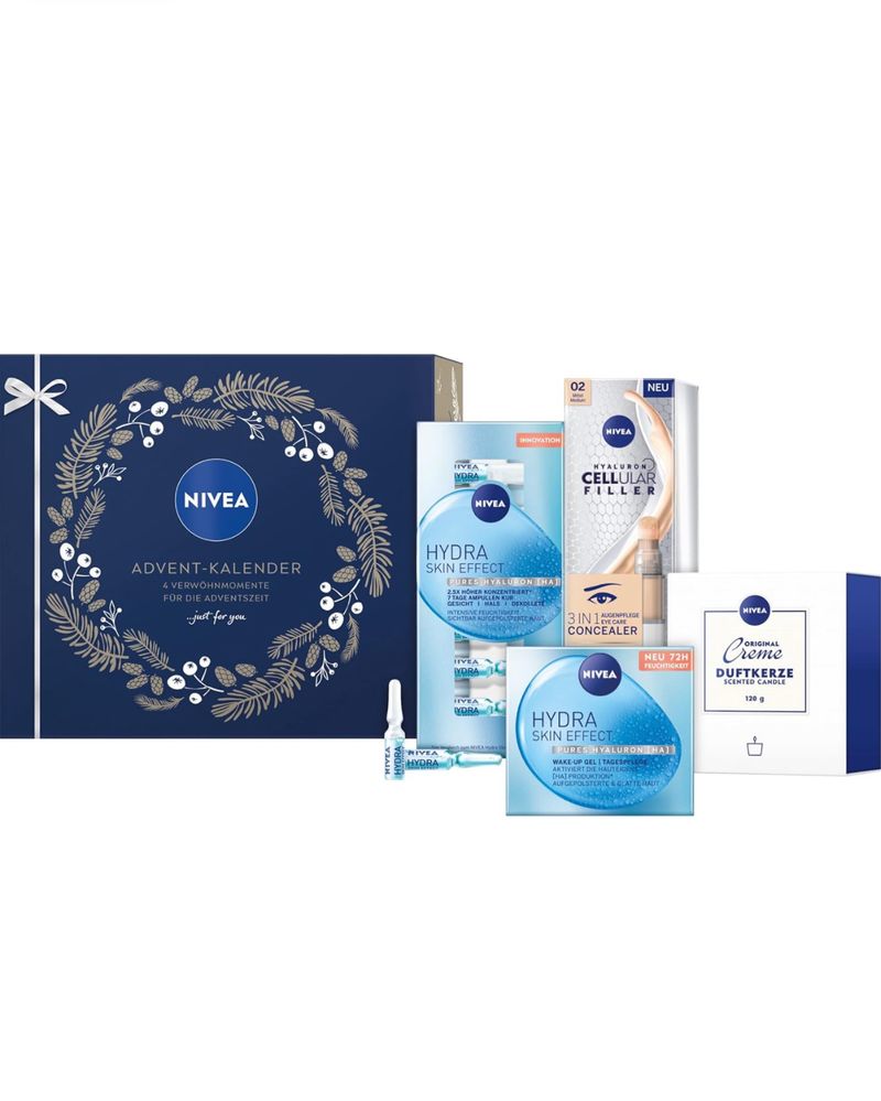 Creme nivea kit calendar