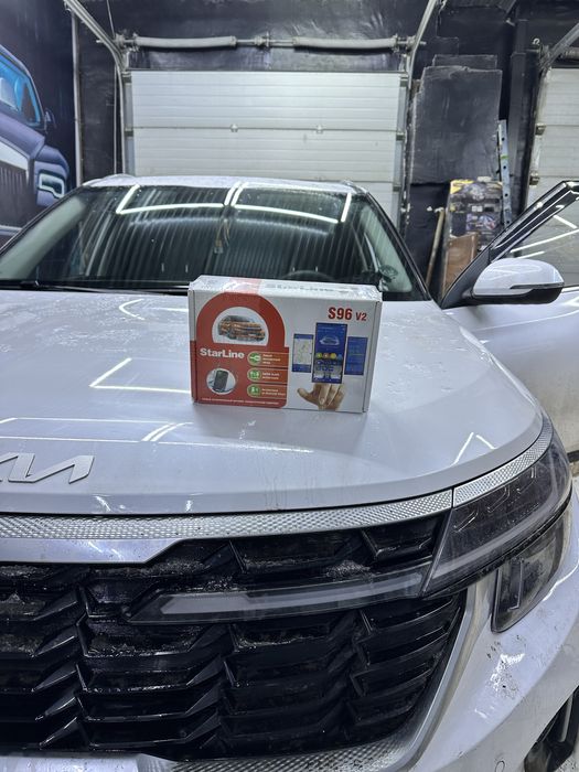 Установка автосигнализация , автозапуск Starline автозавод