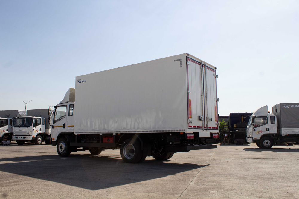 Автофургон цельнометаллический FAW Tiger V, (24,6 м³)