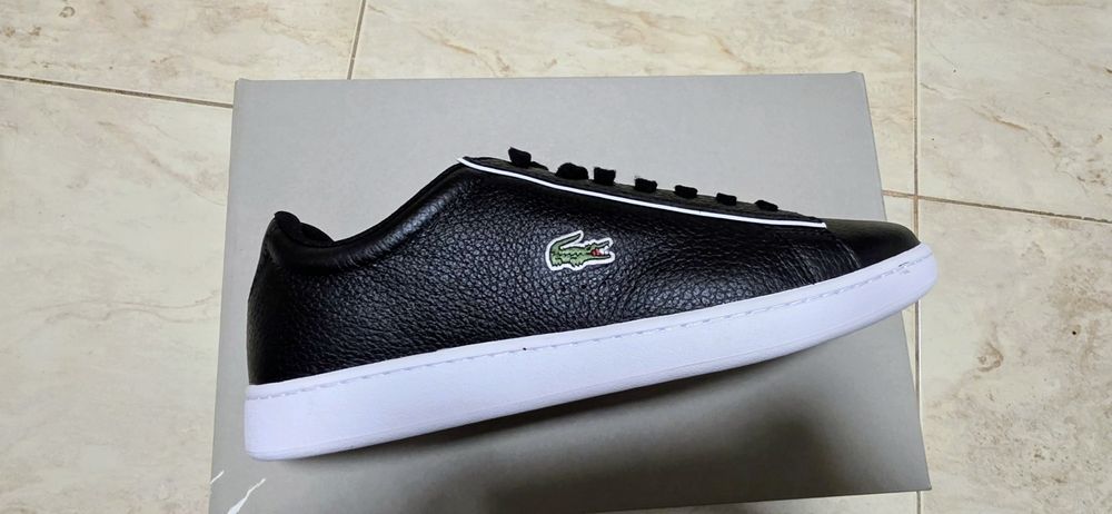 Adidasi sneaker Lacoste, Carnaby Evo, marimea 43, piele