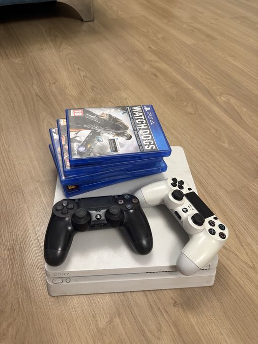 Ps4 slim alb impecabil