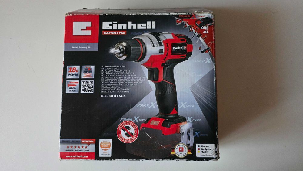 Masina de gaurit / insurubat Einhell PXC TE-CD 18 Li E, Expert, 47 Nm