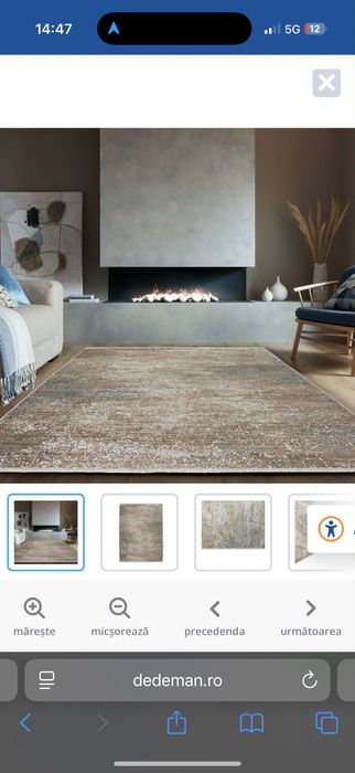 Covor mare gri 200x00