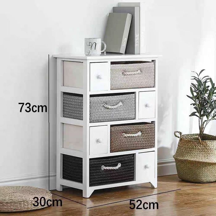 Элитный комод с ротанговыми ящиками – стиль и удобство в одном