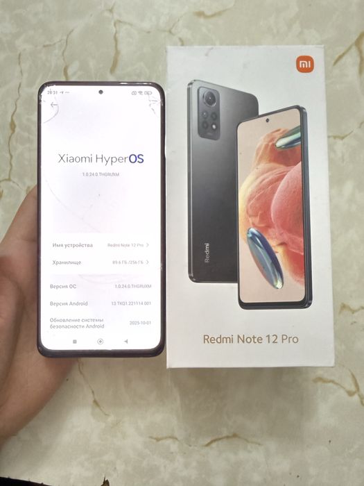 Redmi Not 12 Pro 8/265 5G 108 mp