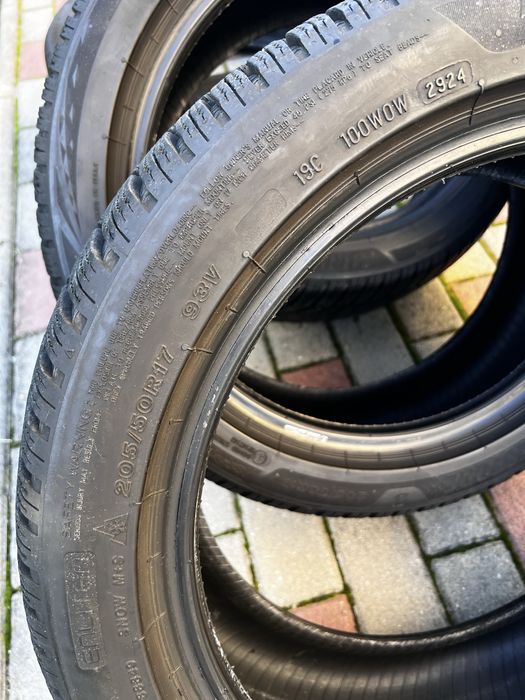 Bridgestone Blizzak 6 205/50 93v R17 Dot 2024