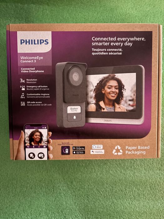 Videointerfon philips welcome eye Connect 3