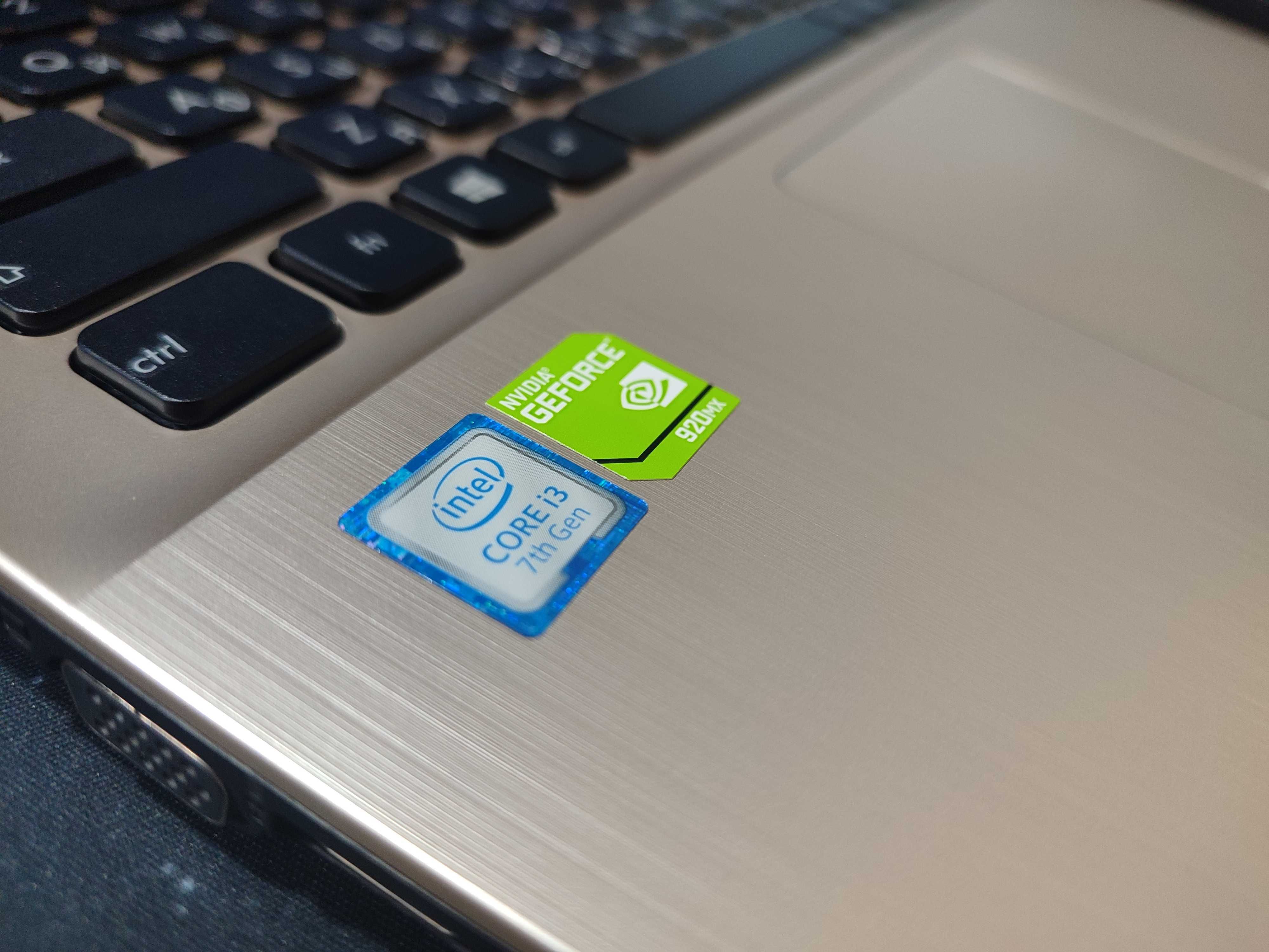 Ноутбук офисный Asus Vivobook Intel Core i3-7100U
