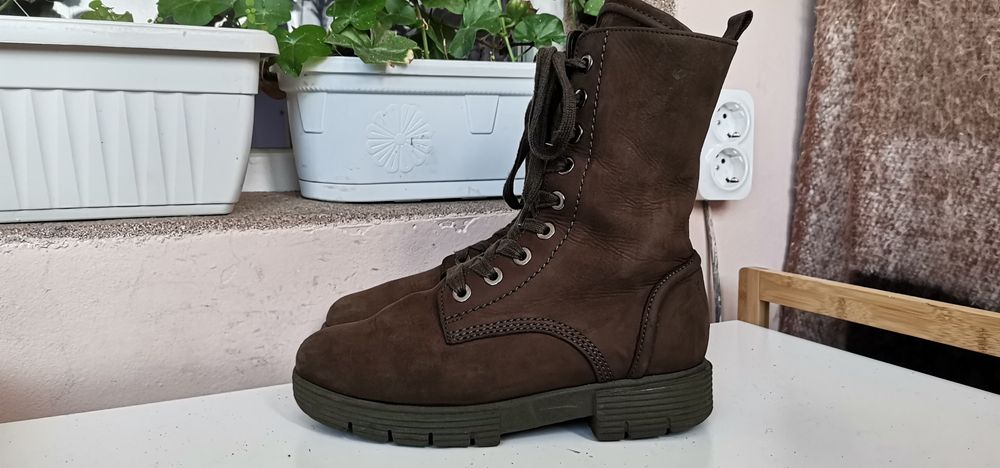 Ботуши Gabor 38.5н.Естествена кожа