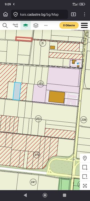 Парцел 4996 кв. М.