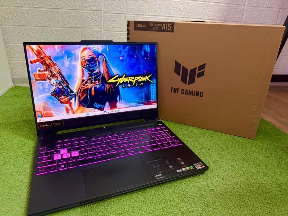 Мощный Игровой Asus TUF Gaming Ryzen 7-6800H/RTX3060/16GB/SSD512GB/144