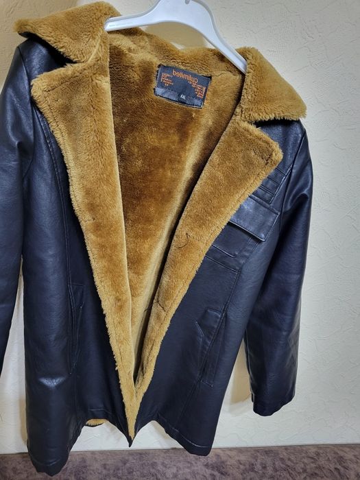 Кожа заменитель куртка