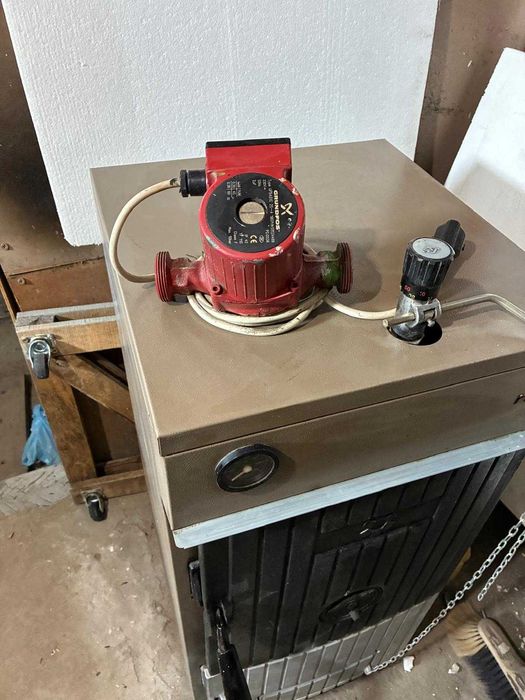 Котел на дърва и въглища RIMA.  Още в гаранция