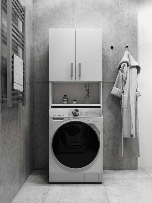 Шкаф-пенал под стиралку «Ролон» — YANA ECO MEBEL