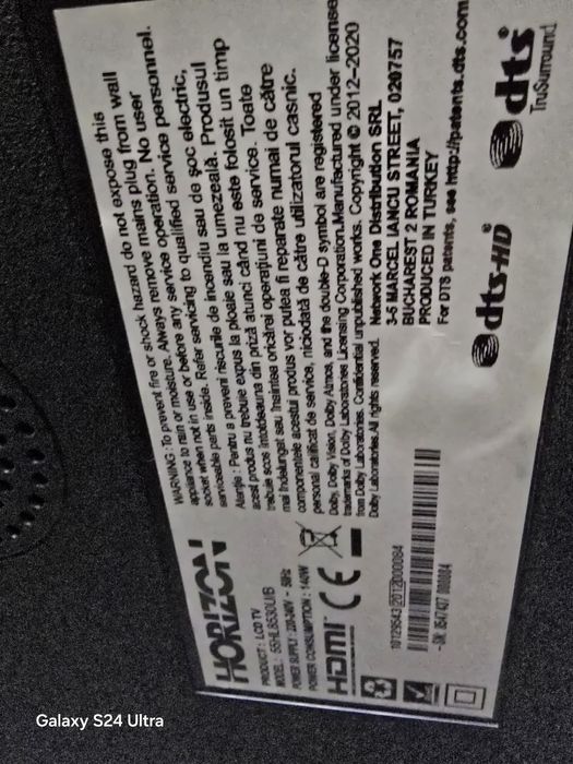 Смарт телевизор 55 инча 4к ултра HD