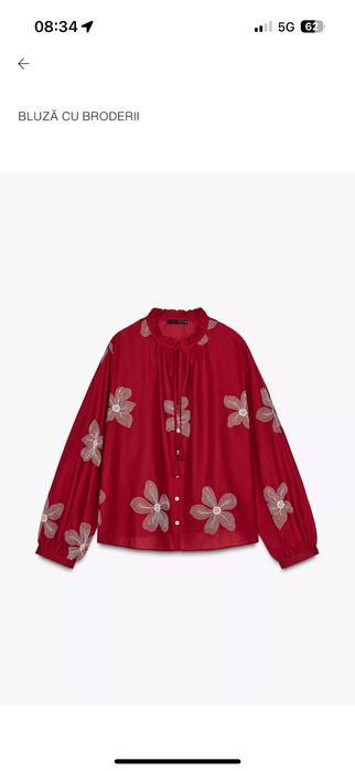 Bluza cu broderii