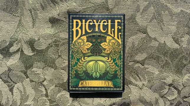 Carti de joc premium Bicycle Caterpillar Dark by PlayingCardDecks