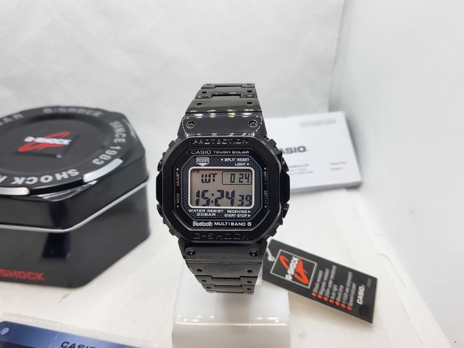 Ceas barbati Casio g shock gmw b5000g black clear Nou,Garantie 2 ani