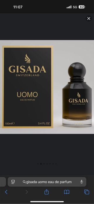 Parfum Gisada Uomo 100 ml Original