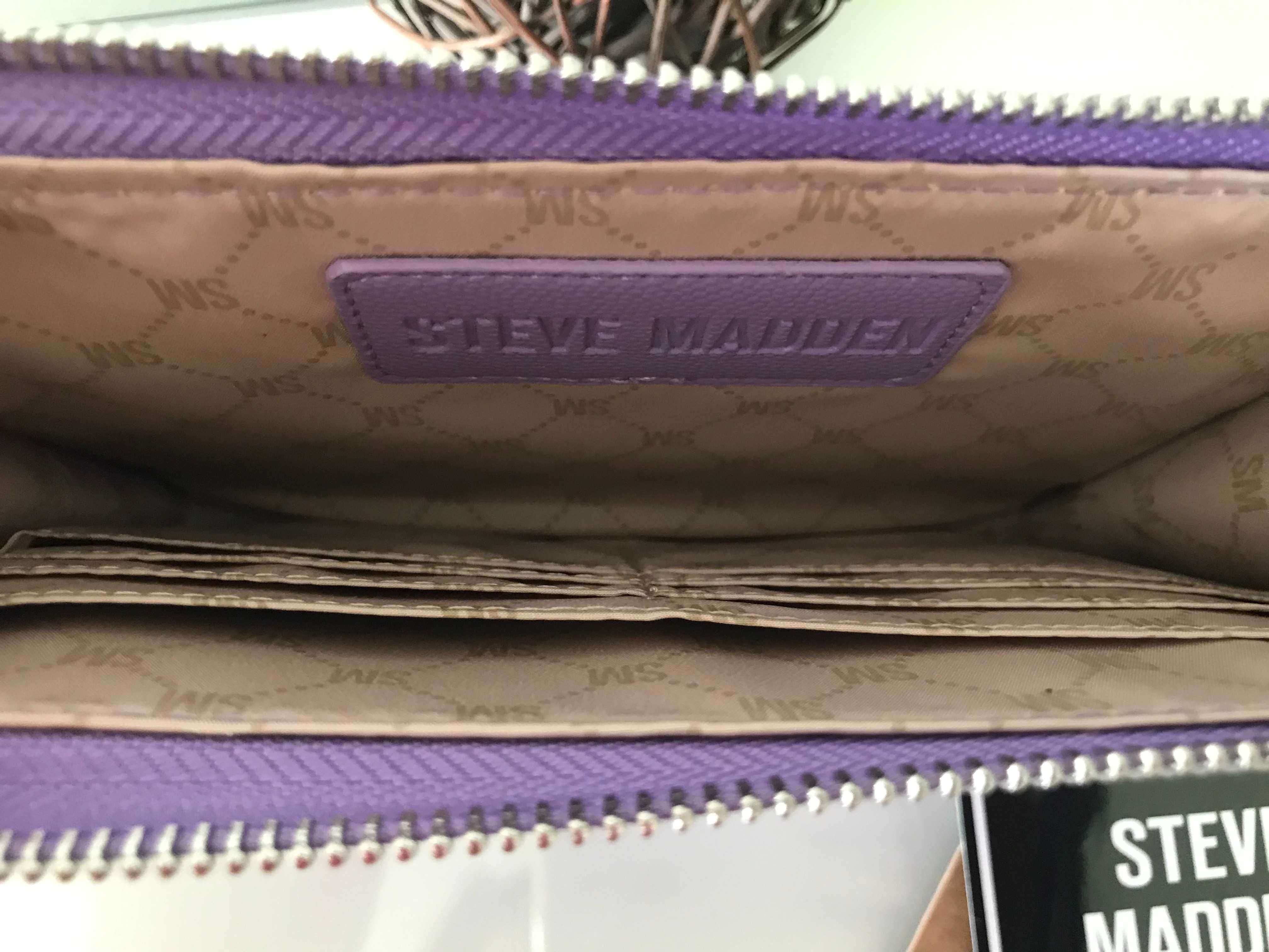 Нов оригинален клъч -портомоне- Steve Madden-внос от САЩ