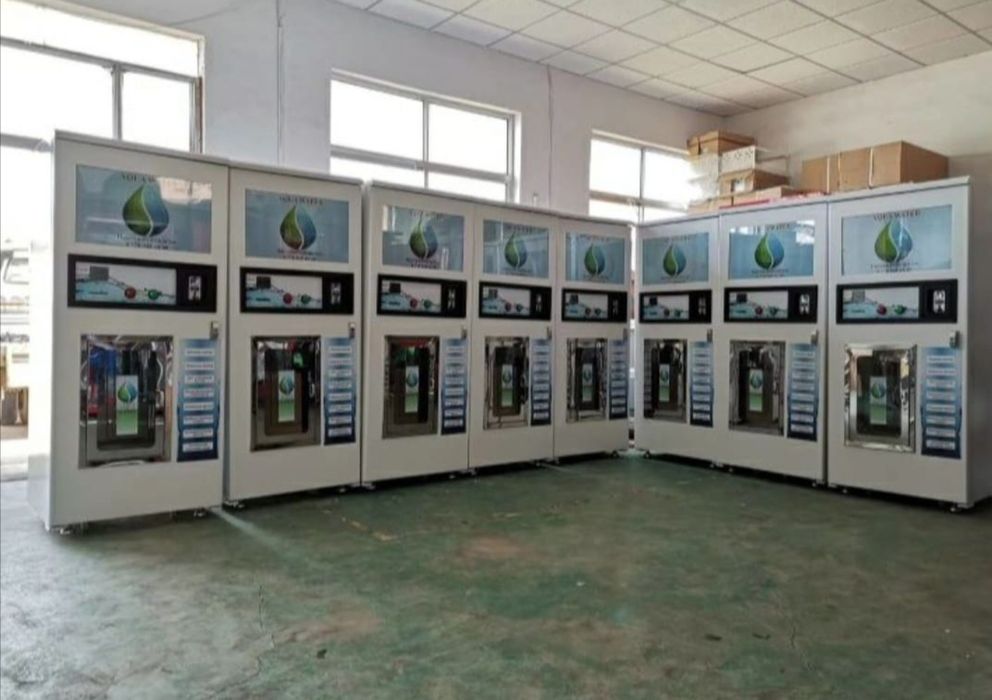 Новые аппараты для очистки воды вендинговый Уличный автомат спорт