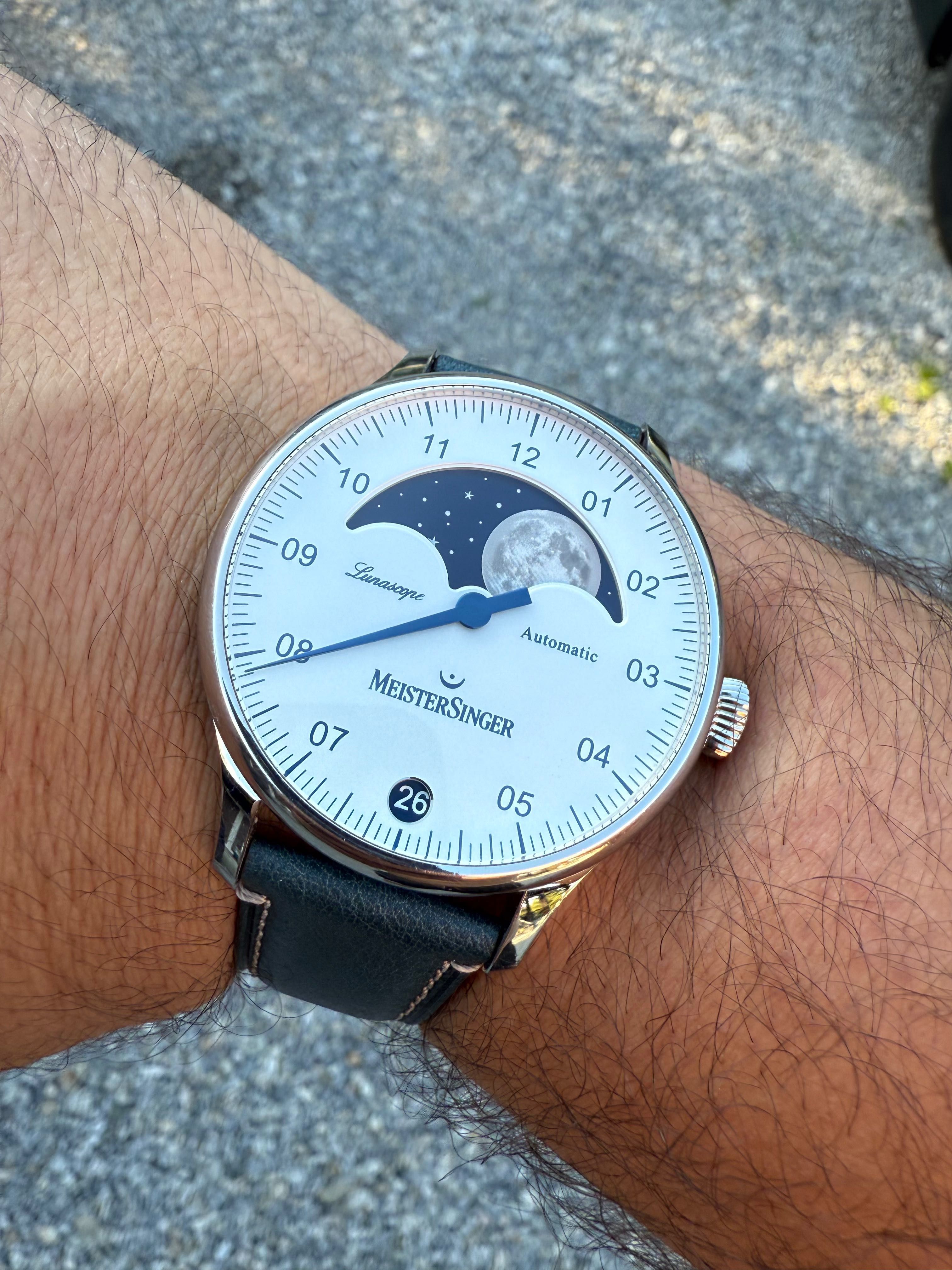 Meistersinger Lunascope ls901 часовник