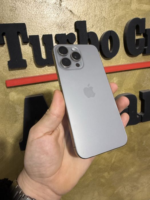 Apple iPhone 15 Pro Max Blue 256G Cutie Garantie 97% Baterie Verificat