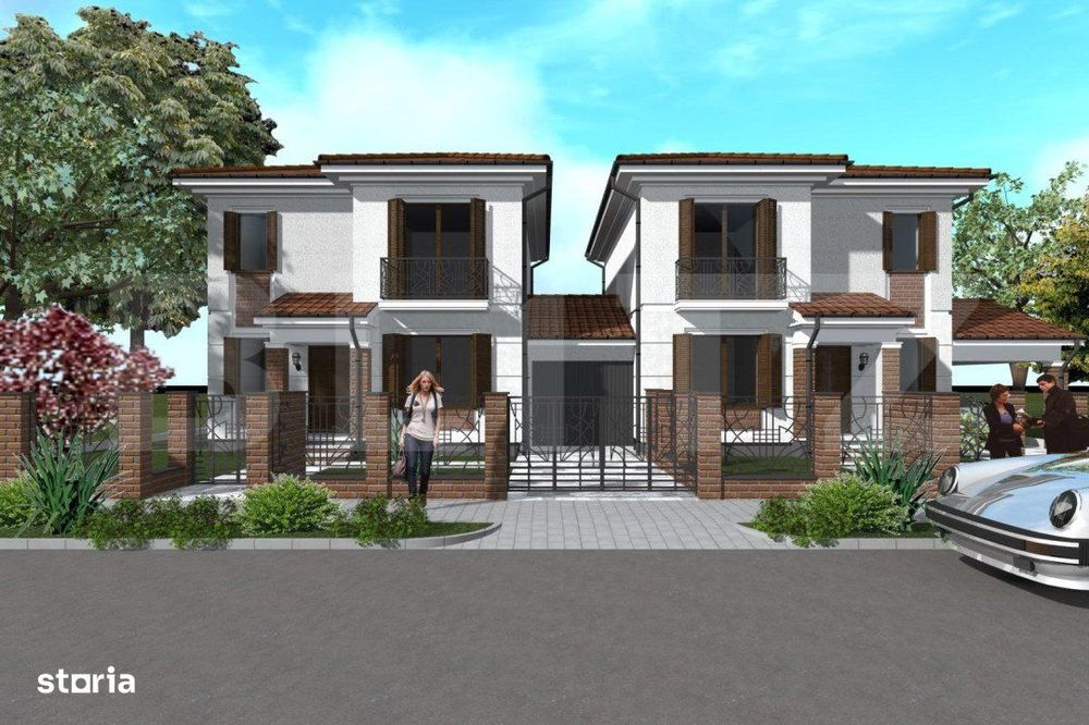 Duplex despartit prin garaj 132 mp, Dumbravita!