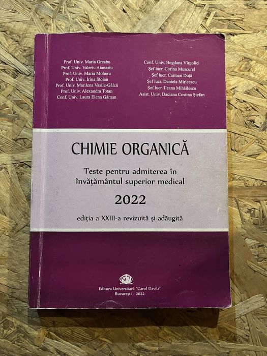 Grile Chimie Organica UMFCD