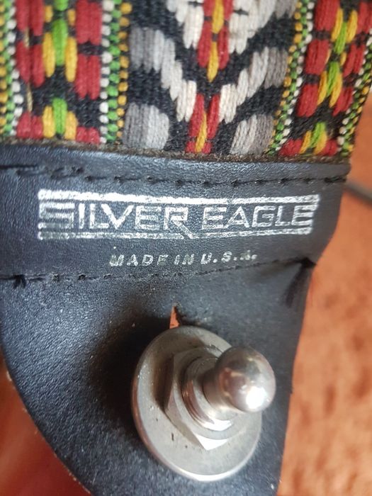 Chitară bass  DIXON JB-2 curea silver eagle made in usa