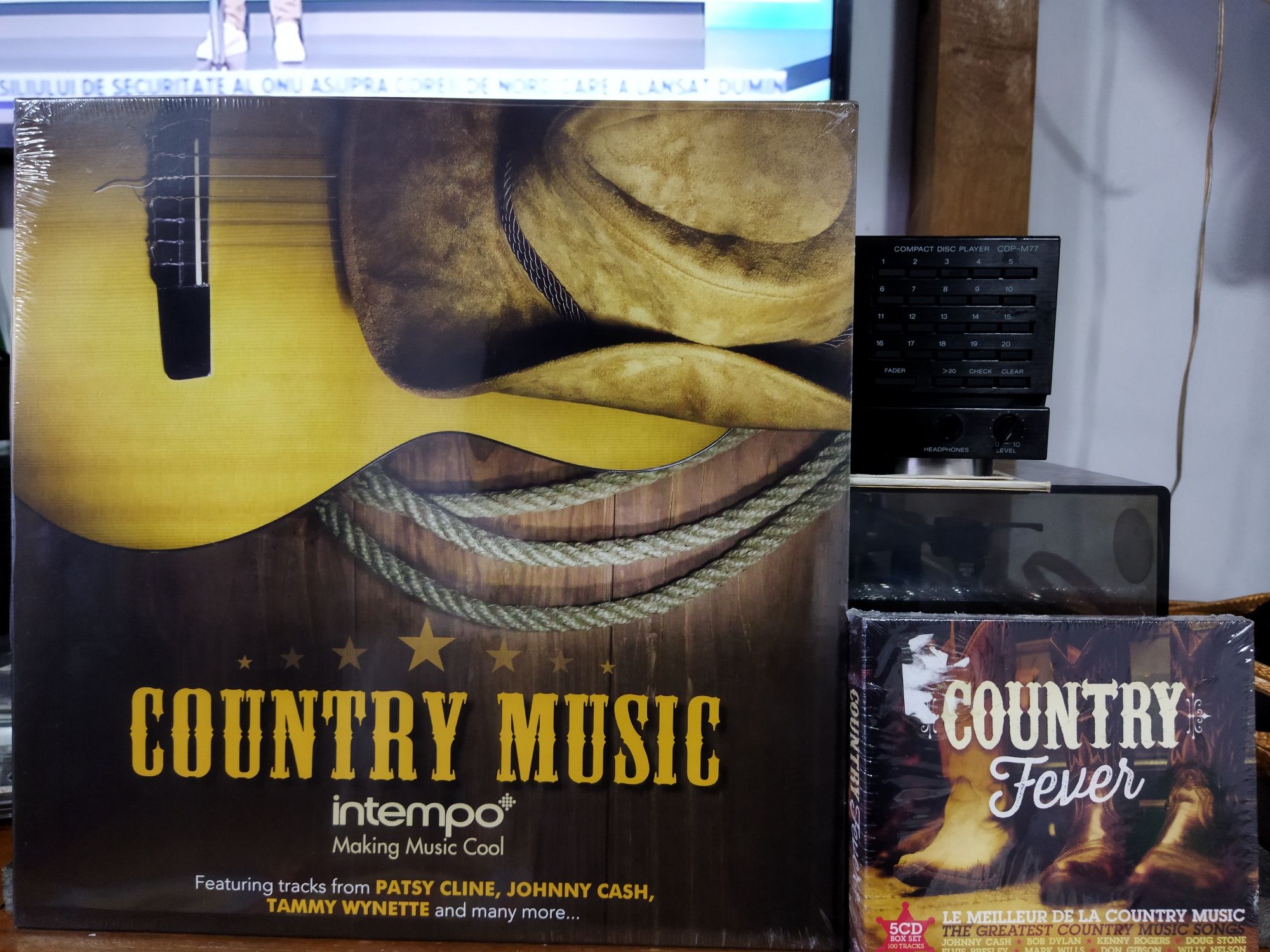 cd 2+1 NRJ., Vinyl Country Music