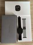 Apple watch ultra 2 titanium black milanese titan loop L