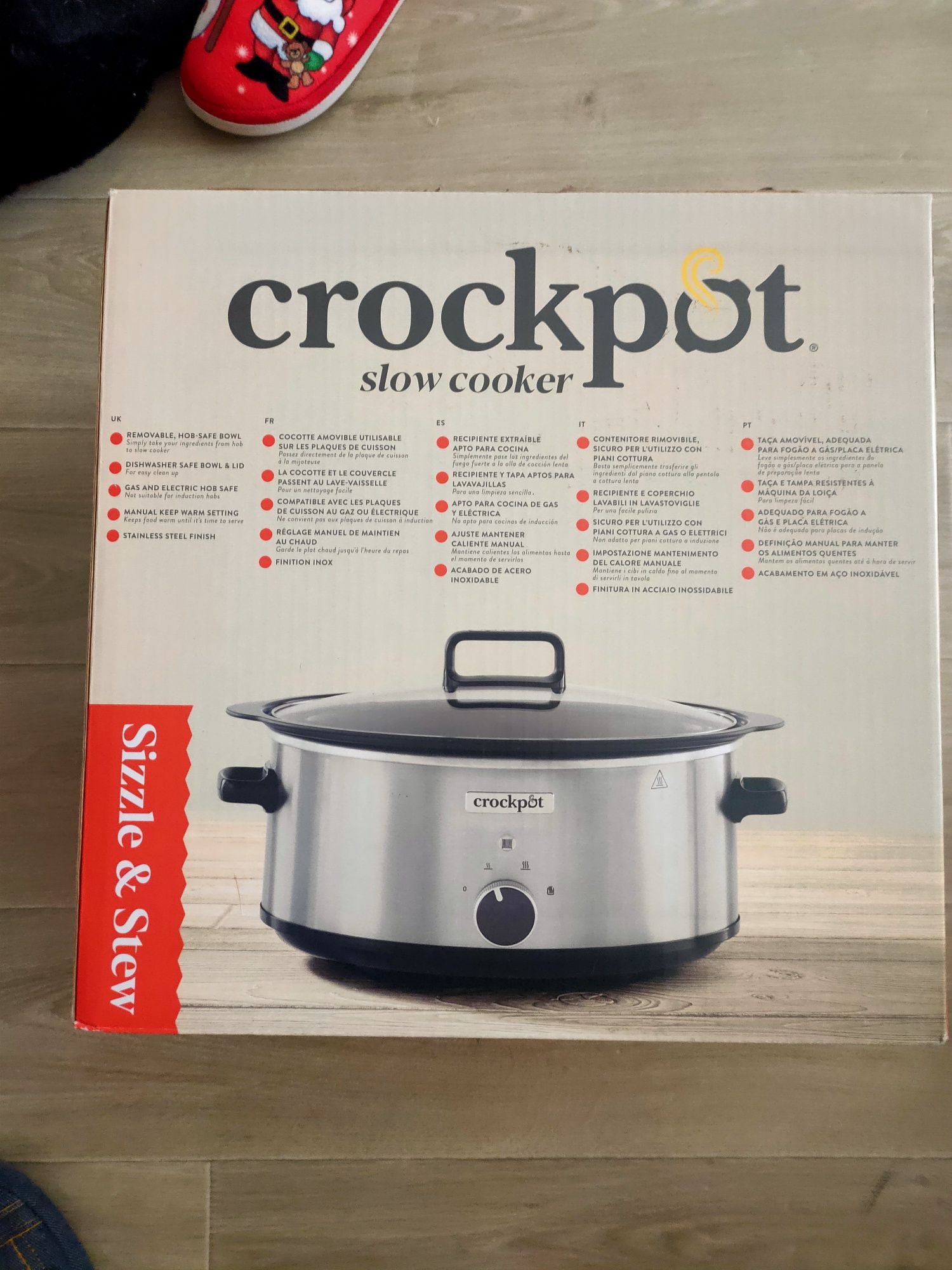 Slow cooker crock-pot 6,5l