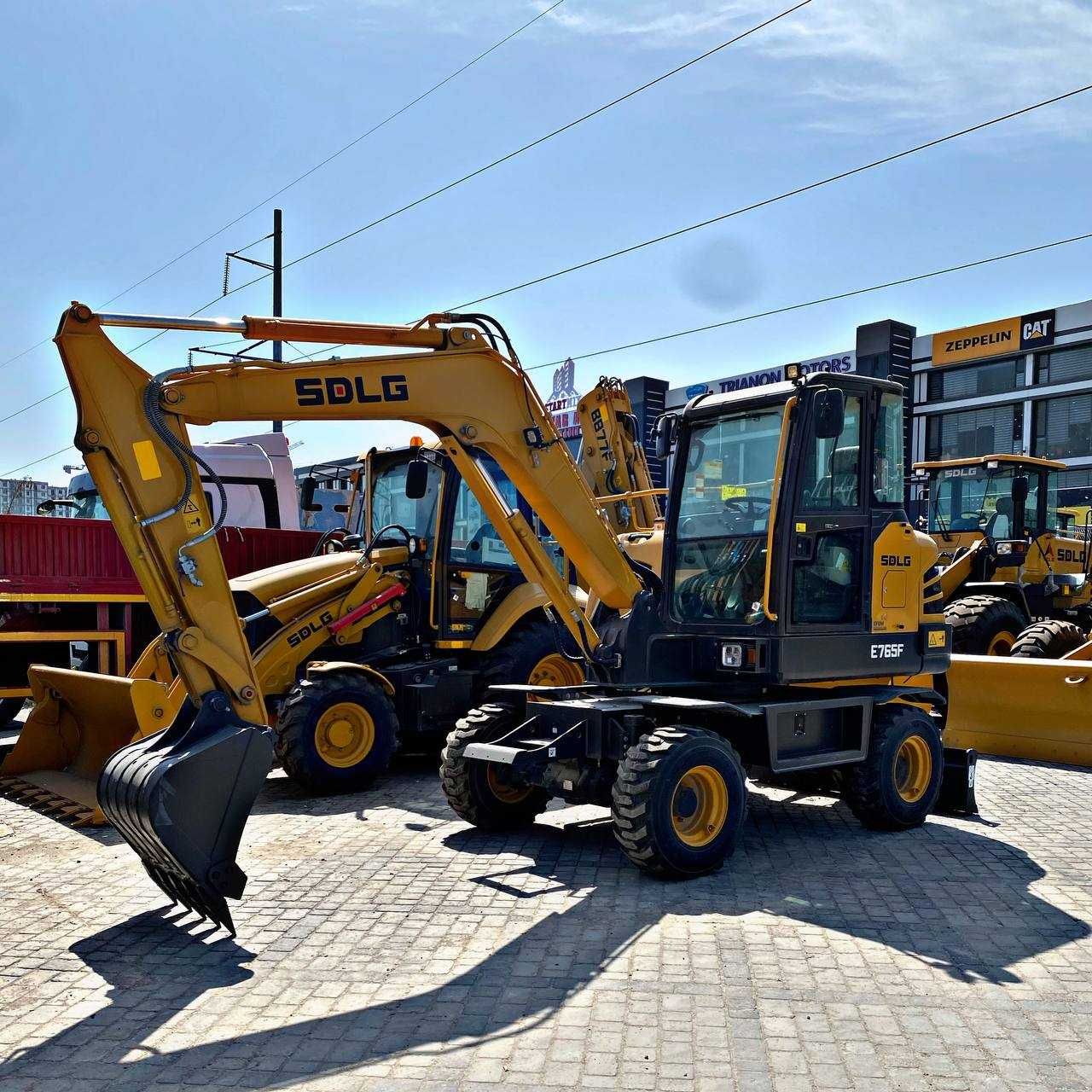 Колёсный Экскаватор SDLG 0,21 м³