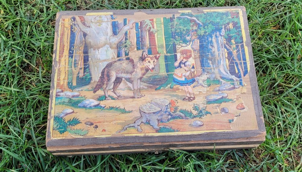 Puzzle vechi cca 1880-189