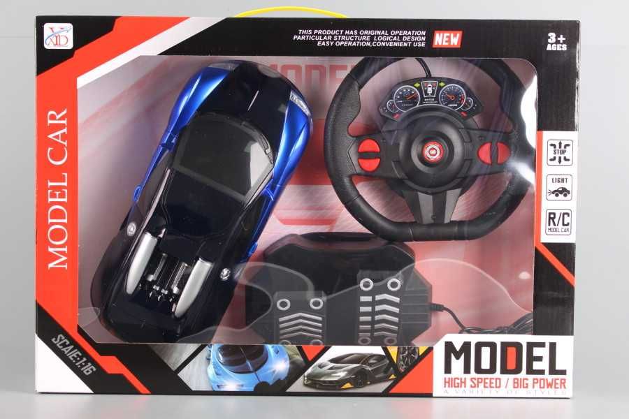 кола със сензорно радио управление и педали