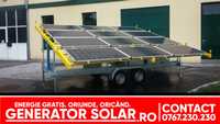 Generator Mobil Fotovoltaic irigatii 33mc/h