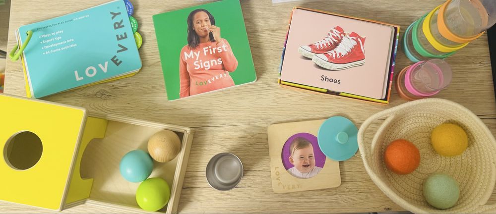 Lovevery „The Inspector” (7–8 luni) – complet, stare foarte bună