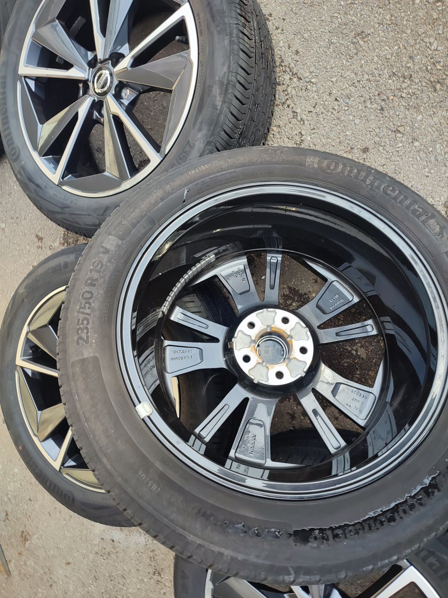 19" оригинални алуминиеви джанти за Nissan X trail/Qashqai.